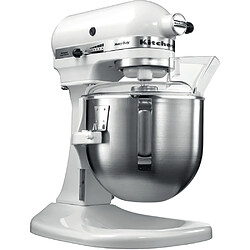 Kitchenaid robot multifonction de 4,8L avec bol relevable 315W blanc argent