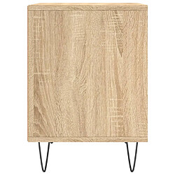 Acheter vidaXL Table de chevet chêne sonoma 40x35x50 cm bois d’ingénierie