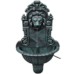 Decoshop26 Fontaine murale design de tête de lion décoration intérieur DEC020771