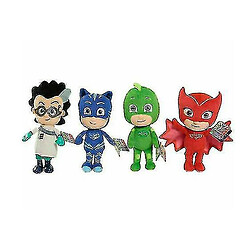 Universal Film gekko catboy owlettte romeo peluche poupée toys kids gift 4 pcs