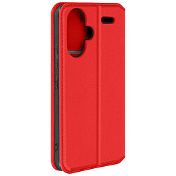 Avizar Étui pour Xiaomi Redmi Note 13 Pro Plus Porte-carte Support Vidéo Rouge