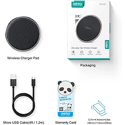 CHOETECH Chargeur sans Fil S10,Chargeur Induction Rapide 3 modèles de charge pas cher