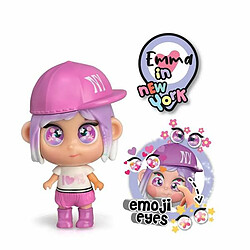 Poupée Bébé Famosa Mini Trotties Emoji Eyes 12 cm Articulé pas cher