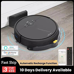 Universal Aspirateur robot intelligent 3600Pa Nettoyage télécommandé Balayeur d'étage Aspirateur sans fil pour le ménage |