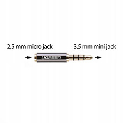 GUPBOO Adaptateur mini-jack 2,5 mm vers 3,5 mm,JL1208