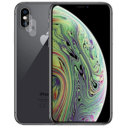 Lot de 2 Verre Trempé Camera Arrière Protecteur pour iPhone X - Visiodirect -