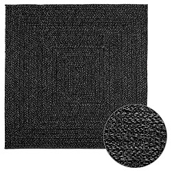 vidaXL Tapis ZIZUR 120x120 cm aspect de jute intérieur extérieur