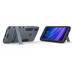 Acheter Wewoo Coque TPU antichoc pour HuY9 (2019) / Enjoy 9 Plus, avec support (bleu marine)