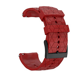 Avis Bracelet en silicone 24mm rouge pour votre Suunto 9 Baro