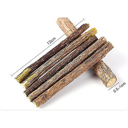 5pcs Cat Chew Stick, Natural Cat Chew Toy Sticks pour chaton Kitty Nettoyage des dents