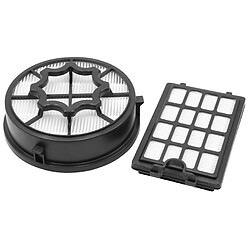 vhbw Set de filtres pour aspirateur convient à Zanussi 900258132, 900258133, 900258136 Aspirateur Filtre à air d'échappement