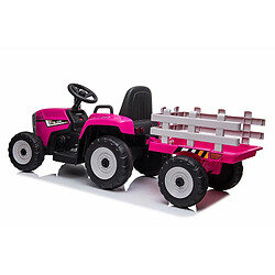 Tracteur ATAA Ceres avec remorque Couleur Rose pas cher