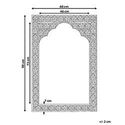 Avis Beliani Miroir PALI 90 cm Cuivré