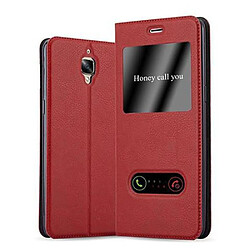 Cadorabo Coque OnePlus 3 / 3T Etui en Rouge