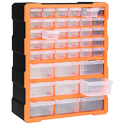 Acheter vidaXL Organisateur multi-tiroirs avec 39 tiroirs 38x16x47 cm