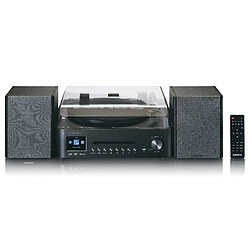 Lenco Chaine Hifi avec radio internet, DAB+ et FM MC-460BK Noir