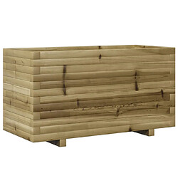 vidaXL Jardinière 90x40x49,5 cm bois de pin imprégné