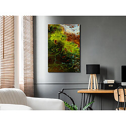 Artgeist Tableau - Green Elements (1 Part) Vertical [20x30]