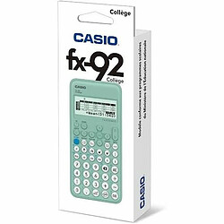 Avis Calculatrice scientifique Casio College FX -92 Vert