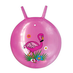 Ball for jumping with handles Flamingo 45 cm