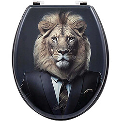 Sil Abattant WC original en PVC Animal Toilet Lion modèle 2.