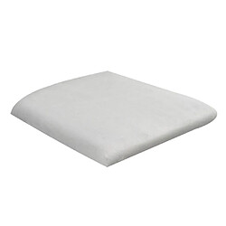 Housses De Coussin De Siège De Chaise Carrées Extensibles Housse De Protection 40-50 Cm Gris Clair