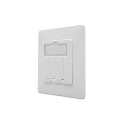 Digitus DN-93831 Plaque de commutation et obturateur Blanc