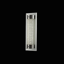 Inspired Flush 13W LED 4000K Chrome poli/Diamant sable, 1100lm, 3 ans de garantie