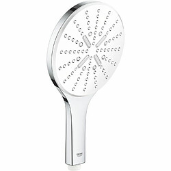 GROHE Pommeau de douche Vitalio SmartActive 150 - 3 jets - Ø 150 mm - Technologie anti-brulûre - Economie d'eau - Chromé - 26597000