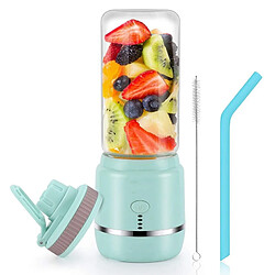 Universal Mélangeur personnel portable, presse-agrumes sans fil rechargeable USB Mélangeur pour smoothies aux fruits |(Bleu)