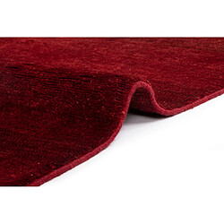 Vidal Tapis de laine 196x136 rouge Juma