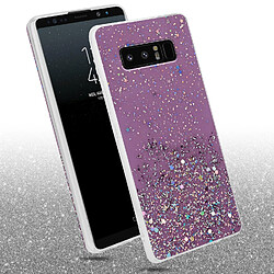 Cadorabo Etui Samsung Galaxy NOTE 8 en Violet Coque