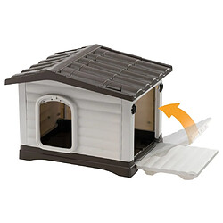 Acheter Ferplast Niche pour chien Dogvilla 60 58x48x44 cm Gris