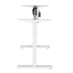 Avis Bureau électrique Ergo Office ER-403W réglable en hauteur max 123cm, max - 70 kg, châssis sans plateau, blanc