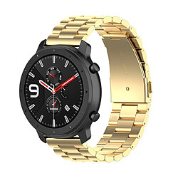 Bracelet en métal or pour votre Fossil Q Marshal Gen 2/Q Explorist HR Gen 4/Gen 3 Q Explorist