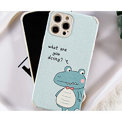 C04 Housse de dos PROTECTION DE TÉLÉPHONE MOBILE PROTECTION SOFE SOCK Dessin animé Big Dinosaure Couvercle de protection anti-chute pour iPhone 12Pro Case