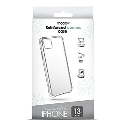 Acheter MOOOV Coque semi-rigide renforcée pour iPhone 13 Mini - transparente