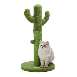 ACAZA - Arbre à Chat - Arbre à Chat pour Grands Chats - Arbre à Chat Cactus - 75 cm - Vert