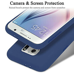 Cadorabo Coque Samsung Galaxy S6 Etui en Bleu pas cher