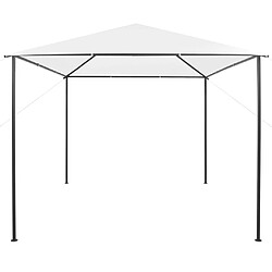 Maison Chic Tonnelle | Pergola 3x3x2,9 m Blanc 180 g/m² -GKD63527