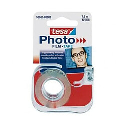 TESA Double-face photos Grand Format 7,5mm x 12mm + dérouleur rechargeable