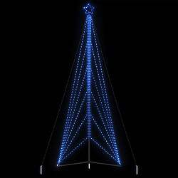 vidaXL Guirlande de sapin de Noël 861 LED bleu 480 cm