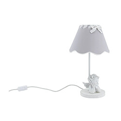 Aubry Gaspard Lampe en métal avec ange. Lampe en métal avec ange