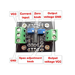 -20ma à 0-5V Courant à la tension pas cher