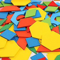 Avis Universal Jouets en bois Géométrie Tangram Puzzle Puzzle Puzzle Bébé Education Apprentissage Jouets en bois