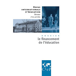 Revue internationale d'éducation, n° 65. Le financement de l'éducation