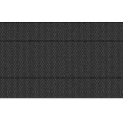 Helloshop26 Bâche de piscine rectangulaire noire 500 x 800 cm 3408096