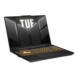 ASUS TUF Gaming FX607JU-N3090W Ordinateur portable 40,6 cm (16') Full HD+ Intel® Core™ i7 i7-13650HX 16 Go DDR5-SDRAM 512 Go SSD NVIDIA GeForce RTX 4050 Wi-Fi 6 (802.11ax) Windows 11 Home Gris