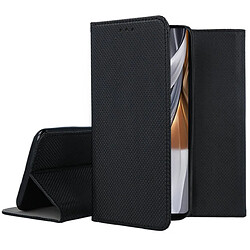 Htdmobiles Housse pour Oppo Reno 10 / 10 Pro 5G - etui coque pochette portefeuille + verre trempe - NOIR MAGNET