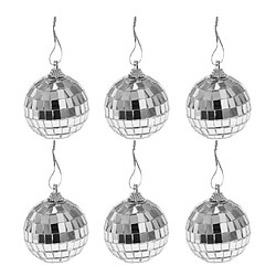 Acheter boules de noël boules babioles arbre de noël suspendus décoration 6pcs 5cm